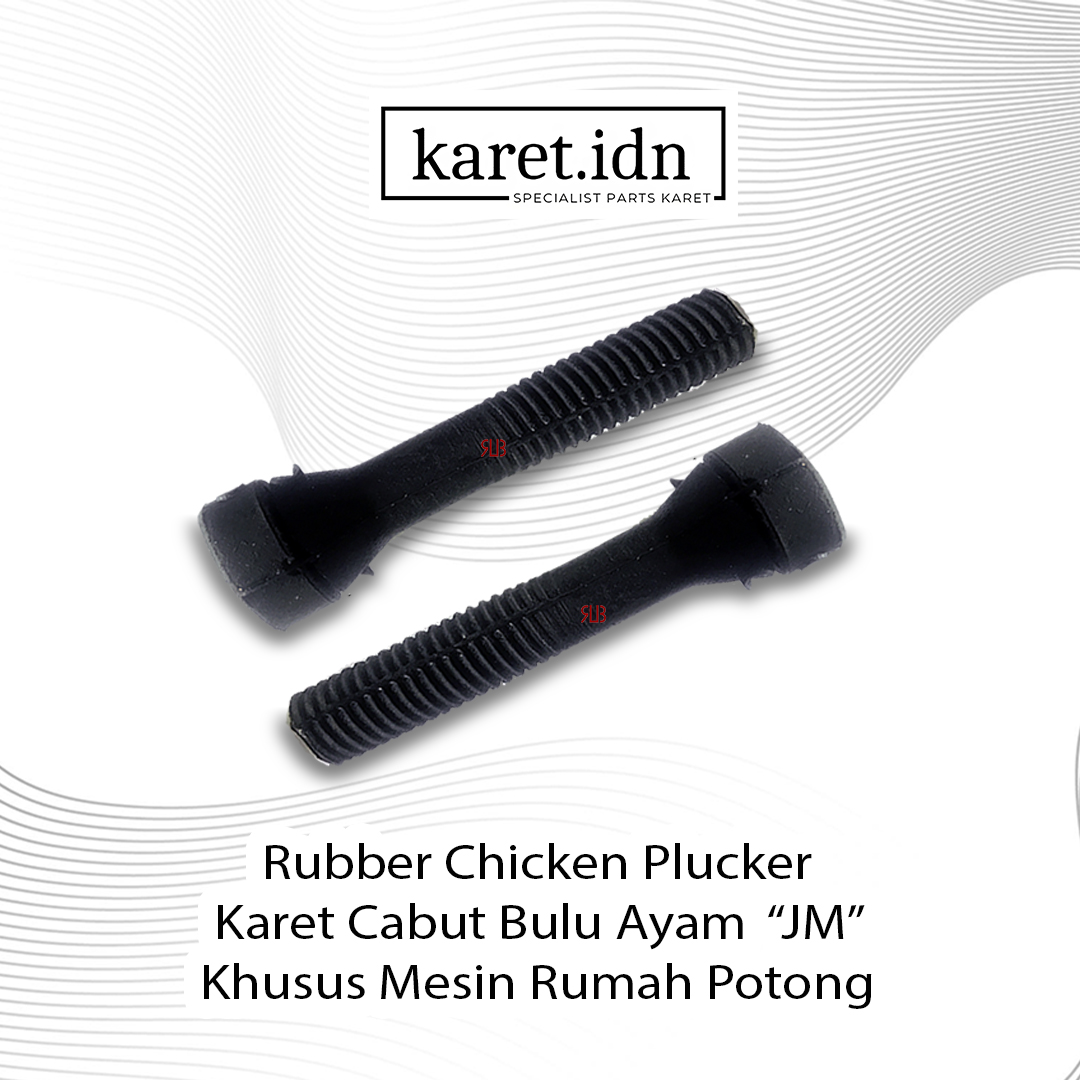 Karet Cabut Bulu Ayam JM